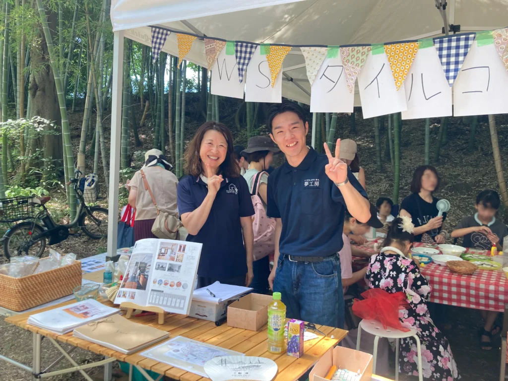 【イベントレポート】横浜市都筑区『仲町台の夏まつり』にて 「廃材をつかったワークショップ」を開催しました！写真9