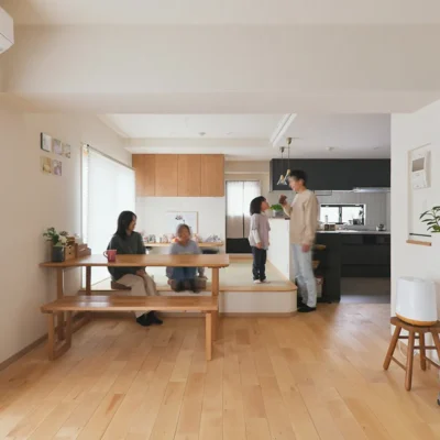 マンションリノベーション・リフォーム施工事例89 神奈川県 O様「からだ想いを重ねて」